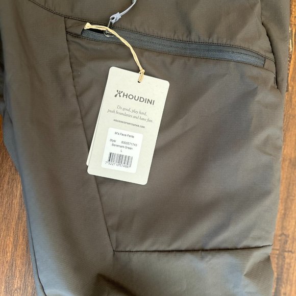 Houdini Men's Pace Pant MILITARY GREEN - Picture 3 of 9